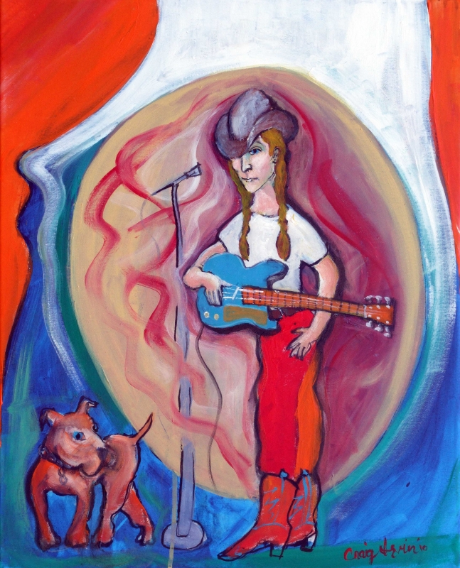 Telecaster Cowboy by artist Craig Irvin